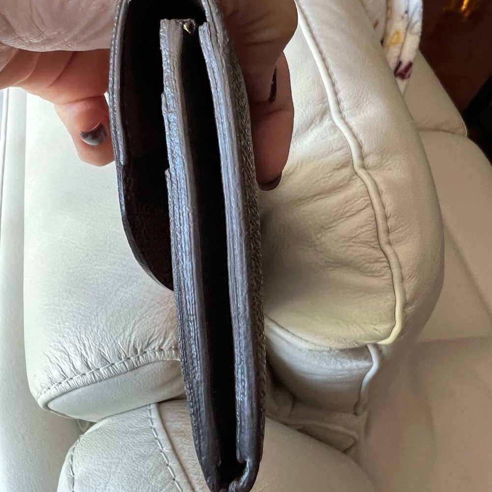 Authentic Louis Vuitton Damier Ebene Wallet - Picture 10 of 11